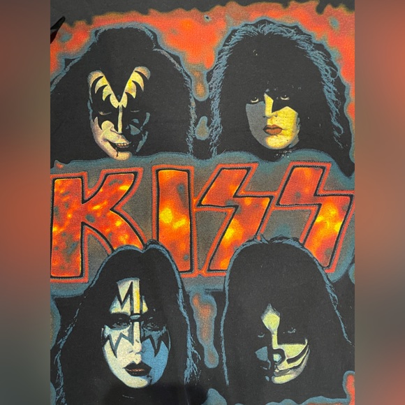 Vintage 96 Kiss double sided single stitch tour tee - Picture 7 of 7